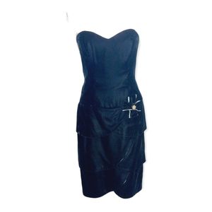 - Vintage 90's Black‎ Sleeveless Dress Evening by Pantagis